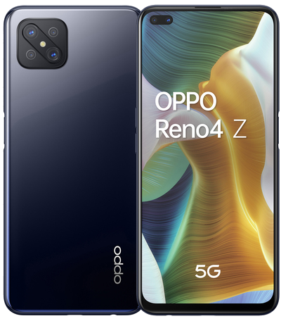 Reno 4Z 5G 128 Go, Noir, débloqué