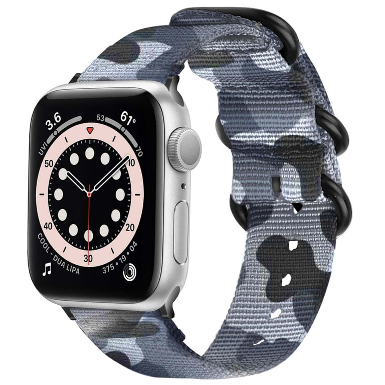 imoshion Bracelet en nylon? pour Apple Watch Series 1 á 9 / SE 384041 mm | Series 10 42 mm Neuf - vue 10