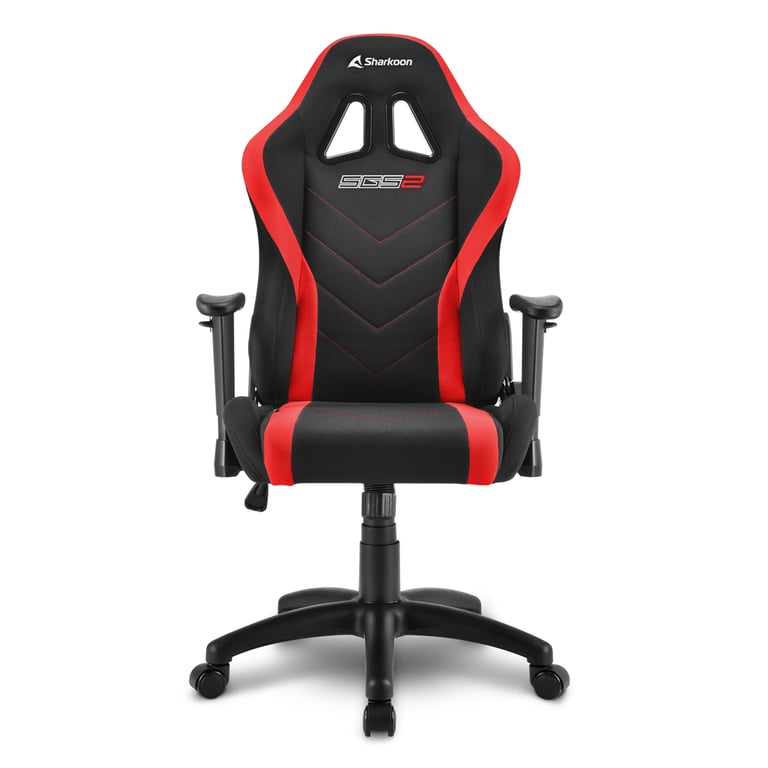Sharkoon Skiller SGS2 Jr. Siège de jeu universel Siège rembourré Noir, Rouge - Neuf