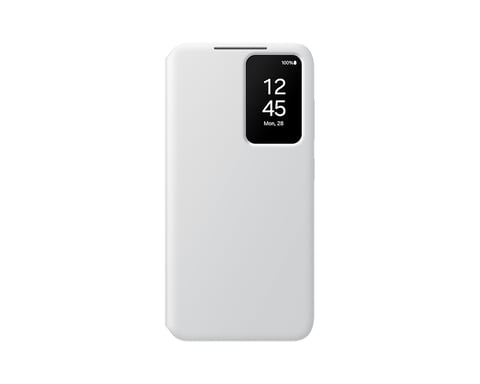 Custodia protettiva per Galaxy S24 Smart View Cover con finestra e supporto video