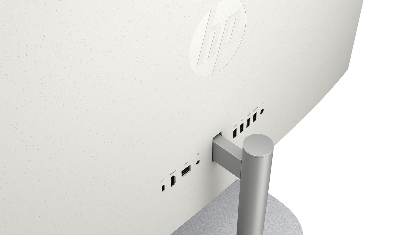 HP PC All-in-One 27-ct2001ns AMD Ryzen 350/16 Go DDR5/1 To SSD/Windows 11 Home Blanc - vue 4