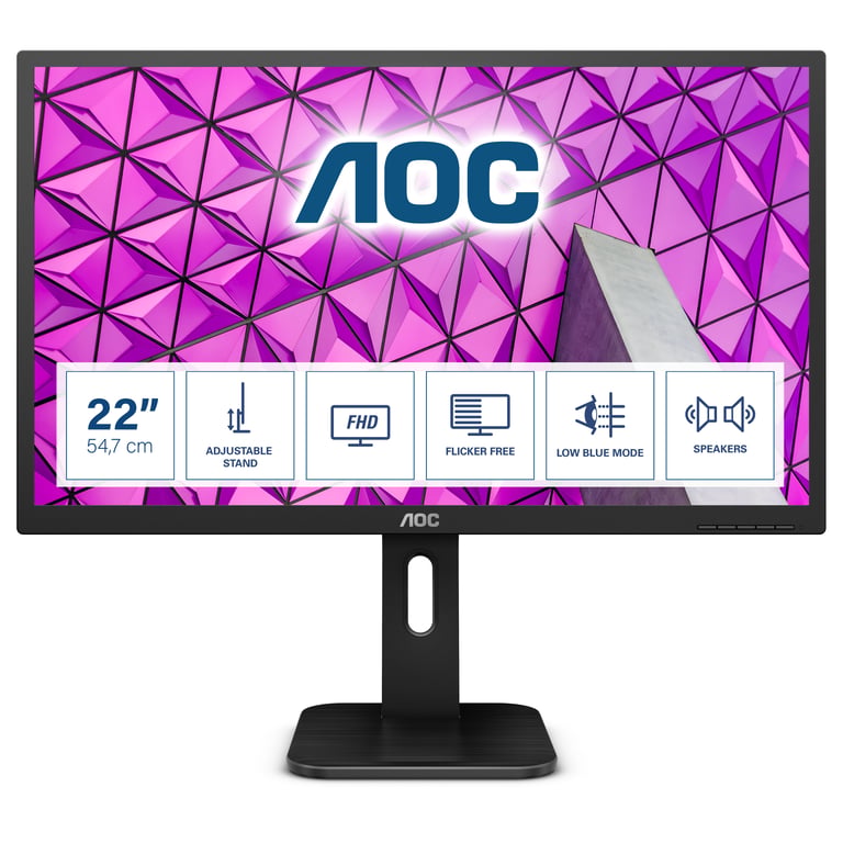 AOC P1 22P1D LED display 54 6 cm 21.5 1920 x 1080 pixels Full HD Neuf - vue 2