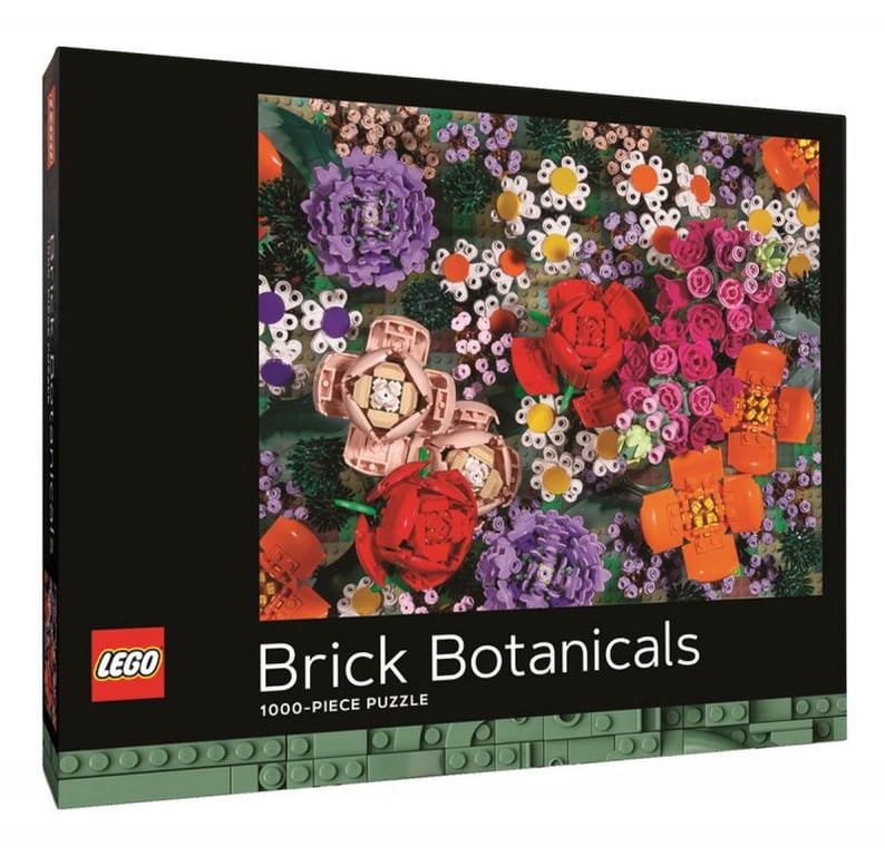 Puzzle de 1 000 pièces Fleurs en briques - vue 2