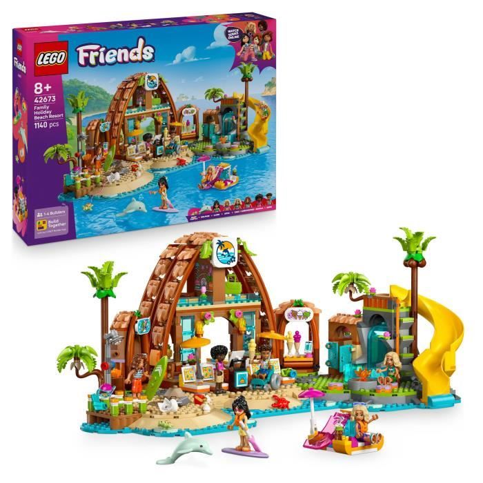 LEGO® Friends 42673 Vacances à ’hôtel de la plage - vue 2