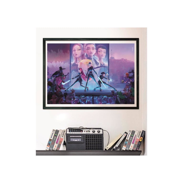 Puzzle Clementoni K Pop Demon Hunters 1000 pièces avec poster 70 x 50 cm Neuf - vue 3