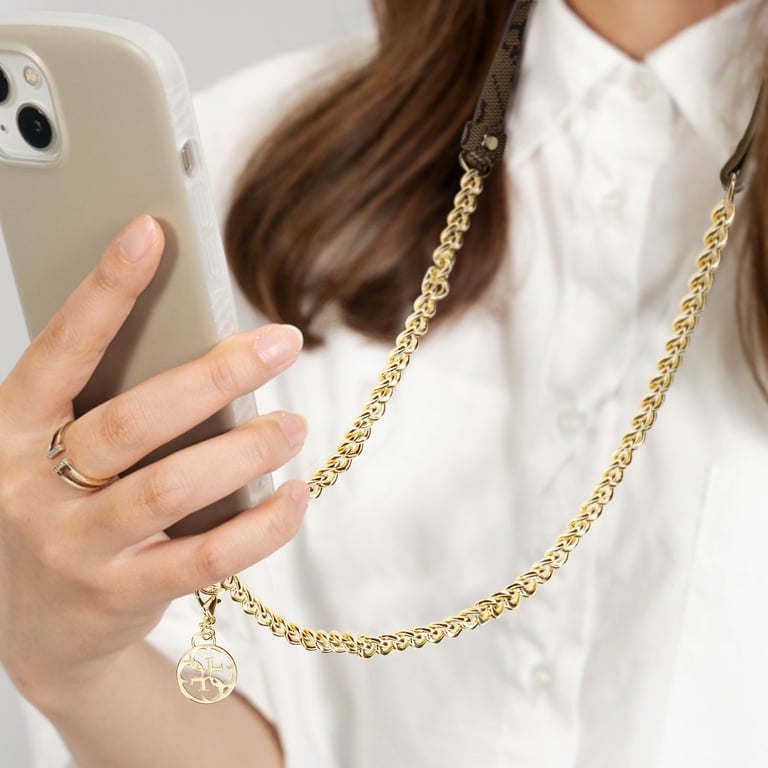 Lanière universelle pour téléphone Sangle CBDY à chaîne Guess 4G GUOUC4MG4EW - vue 4