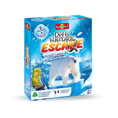 Juego de descubrimiento de la naturaleza Bioviva Nature Challenges Escape Polar Adventures