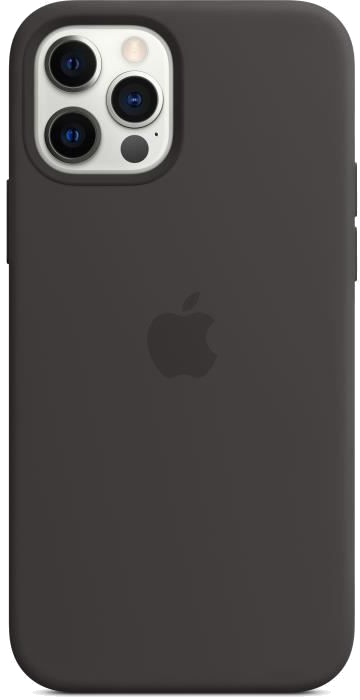 APPLE iPhone 12 | 12 Pro Coque en Silicone avec MagSafe - Noir