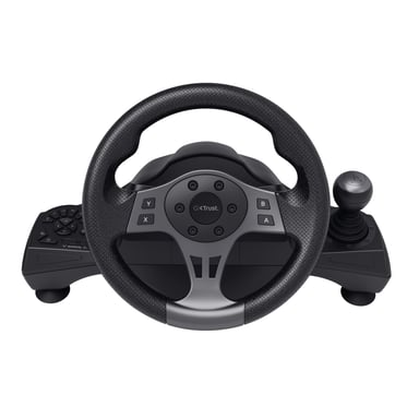 Trust GXT 289 Movi Negro USB Volante + Pedales Nintendo Switch, PlayStation 4, Xbox One S, Xbox One X, Xbox Series S, Xbox Series X
