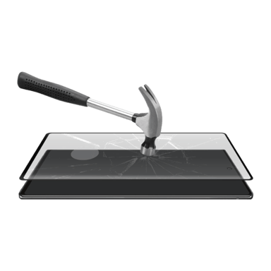 (Edición especial) Protector de pantalla de cristal templado de borde a borde para Samsung Galaxy Note10+, Negro