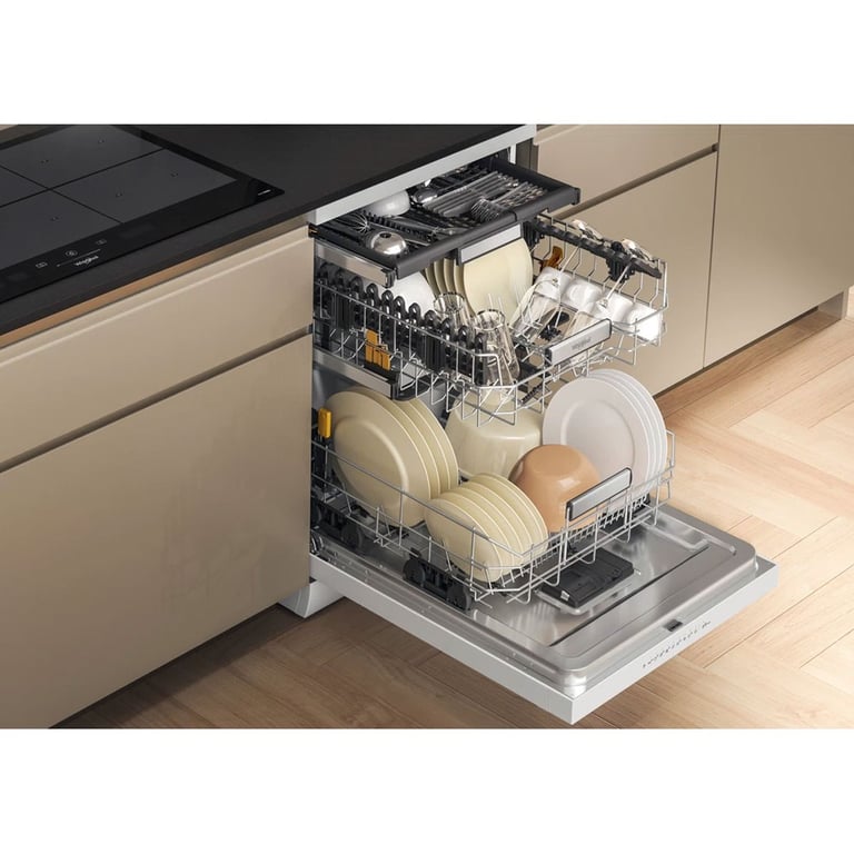 Lave-Vaisselle Pose Libre WHIRLPOOL W7FHP43 – 15 Couverts, 43 dB, 10 Programmes - vue 5