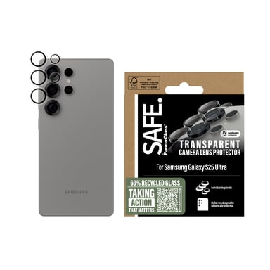 PanzerGlass SAFE. by ® Camera Lens Protector Transparent Samsung Galaxy S25 Ultra Protection d'écran transparent 1 pièce(s)