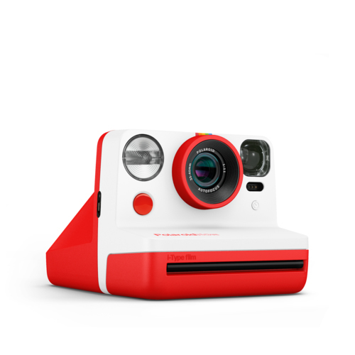 Polaroid Now CMOS Rouge, Blanc