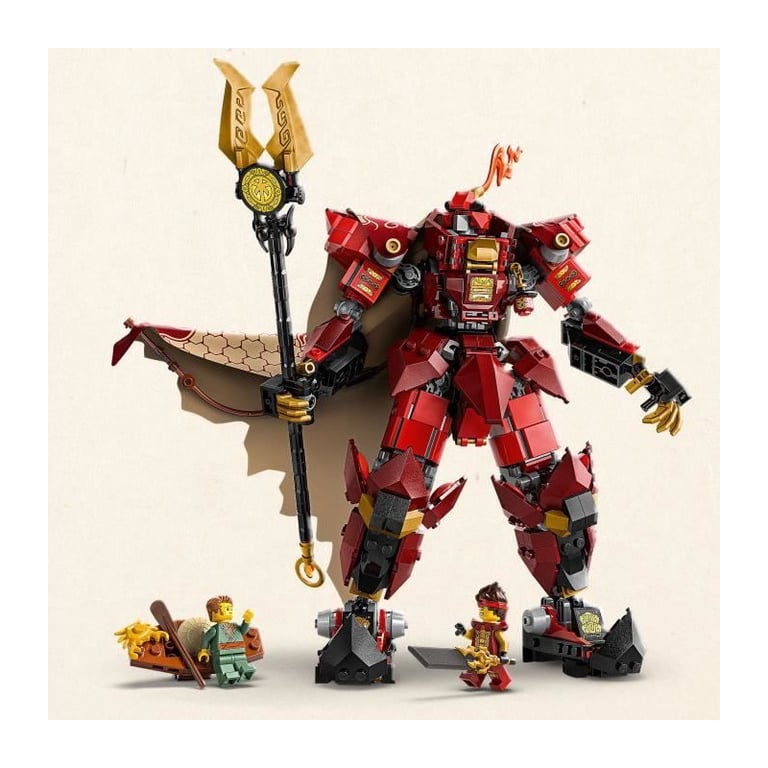 Lego Ninjago robot du chevalier de feu - vue 5