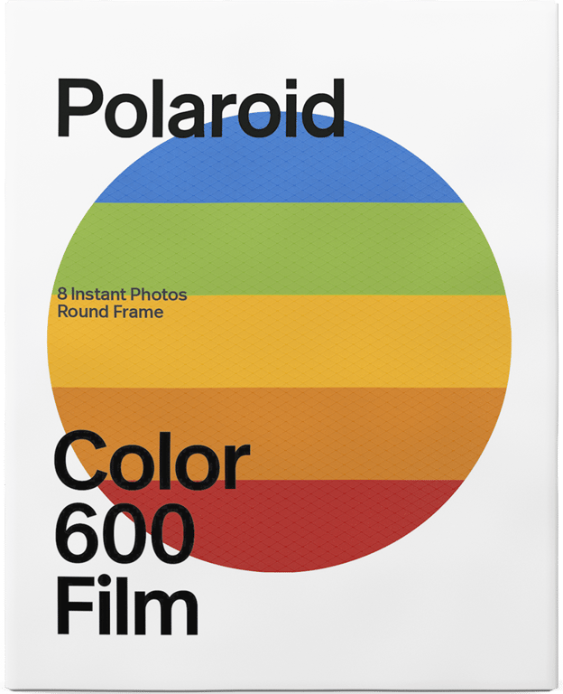 Pack 8 películas fotográficas para marco redondo Polaroid 600