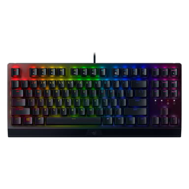 Razer BlackWidow V3 Tenkeyless clavier Jouer AZERTY Français Noir