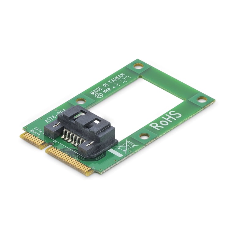 StarTech.com Adaptateur mSATA vers DD / SSD SATA 2 5 ou 3 5 Carte Convertisseur Mini SATA à SATA Neuf