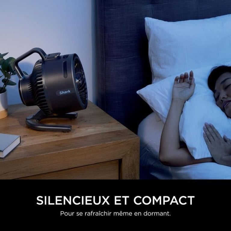 Shark Flexbreeze HydroGo - Ventilateur Brumisateur, Noir - Bon état