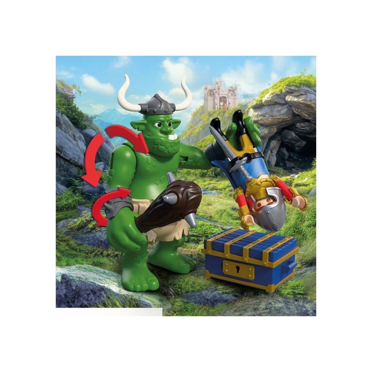 Playmobil Knights 72116 Troll et trésor chevaliers du Lion - vue 5
