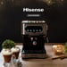 Hisense HESCM15DBK machine à café Manuel Machine à expresso 1,5 L