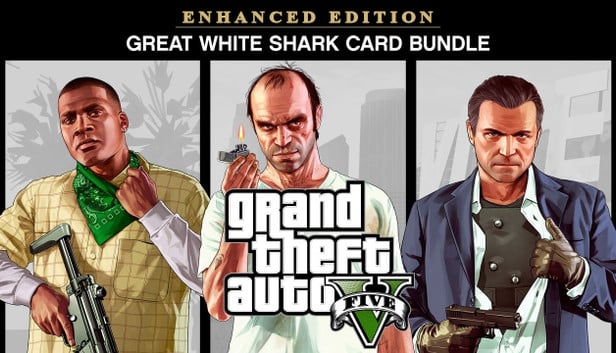 Grand Theft Auto V: Premium Edition  Great White Shark Card Bundle (PC) [Code de téléchargement]