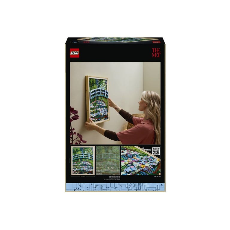 LEGO Art 31220 Claude Monet Le bassin aux nénuphars vert harmonieux cadre décoratif mural - Neuf