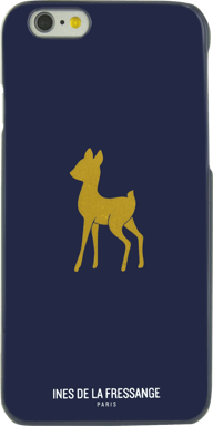Coque pour iPhone 6 / 6S Motifs Paillettes Faon Ines Dlf