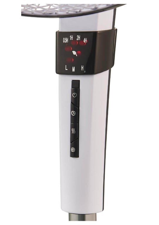 Fanelite Ventilateur sur pied FANDECO1 Hélice 40 cm 3 vitesses Minuterie Télécommande Oscillant ou fixe Silencieux Neuf - vue 2