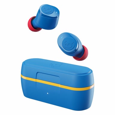 Skullcandy Jib True Wireless Cuffie Bluetooth per chiamate/musica Blu, Giallo