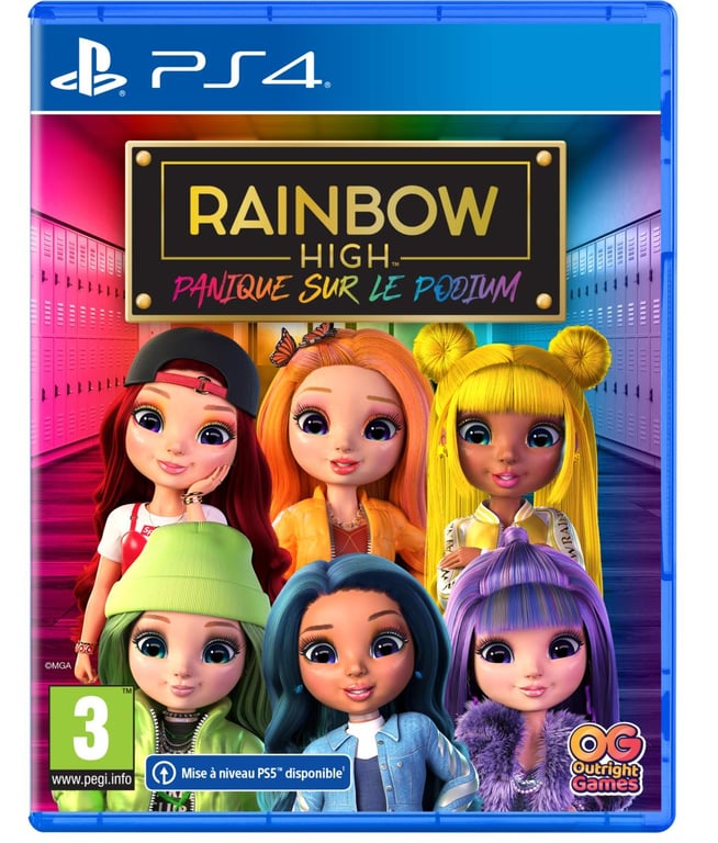 Jeu vidéo Rainbow High Panique sur le Podium PS4 Aventure 1 joueur - vue 2