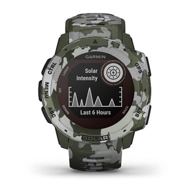Instinct Solar Camo Edition Mip Camouflage Gps (Satellite), vert