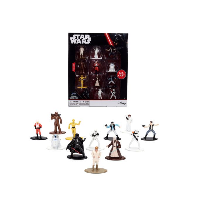 Jacqueline Riu Jada - Figurines Star Wars - 4cm - Set 12 pieces