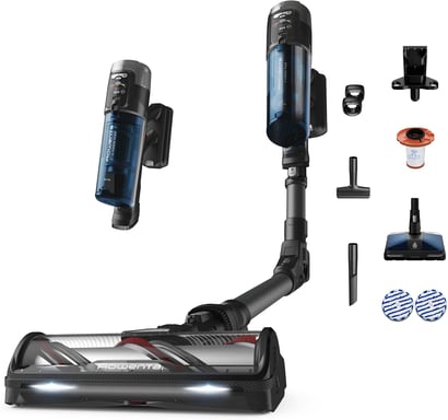 Aspirateur balai sans fil 2-en-1 haute puissance 380 W
