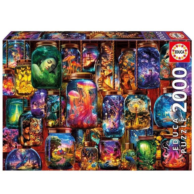 Puzzle 2000 pièces Educa Rêves en Bocal - vue 2