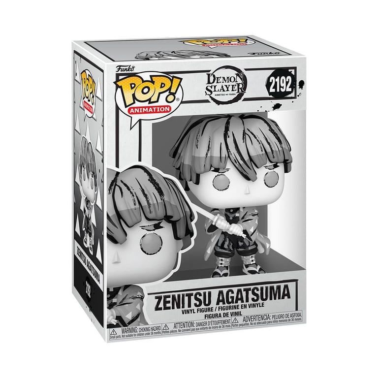 Figurine Funko Pop Animation Demon Slayer Zenitsu Agatsuma - vue 3