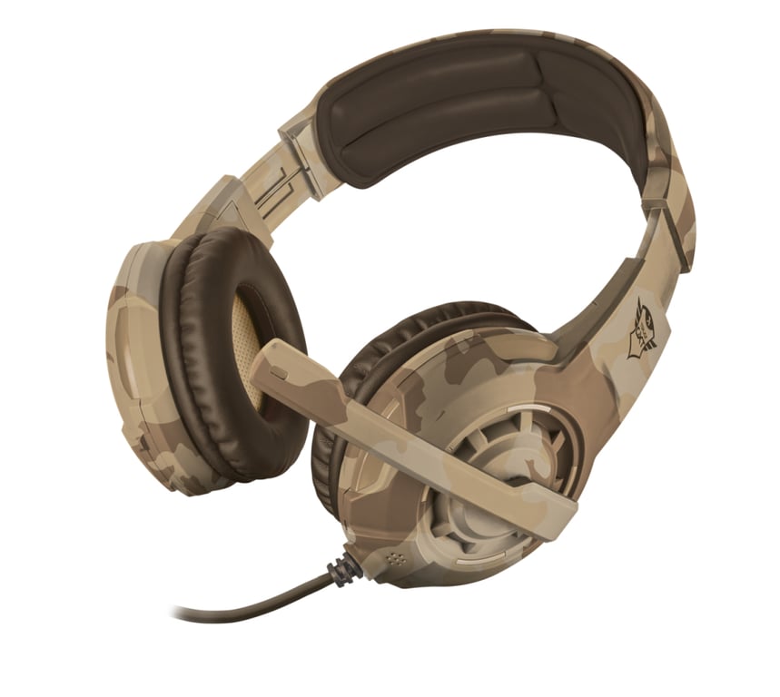 Auriculares Trust GXT 310D Radius con diadema con cable Play Camouflage