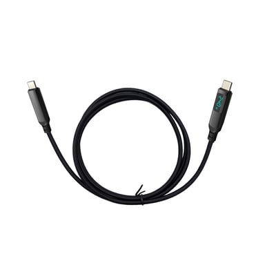 i-tec Thunderbolt 4/USB4 Class Pro Cable 240W with LCD (40 Gbps, 150 cm)