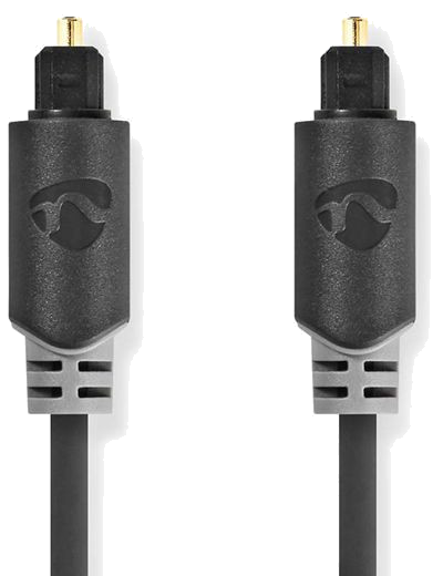 Câble audio optique | TosLink Male | TosLink Male | 5.0 m | Rond | PVC NEDIS - CABW25000AT50