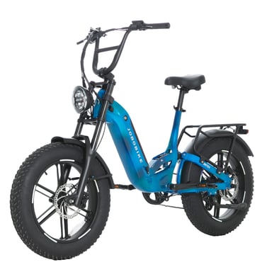 Bicicleta eléctrica de doble suspensión JOBOBIKE Vortex-N78 con batería LG de 48V y 15Ah