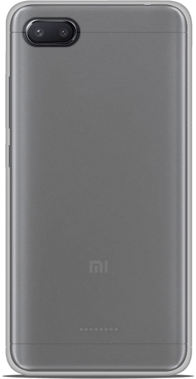 Coque silicone unie compatible Transparent Xiaomi Redmi 6A