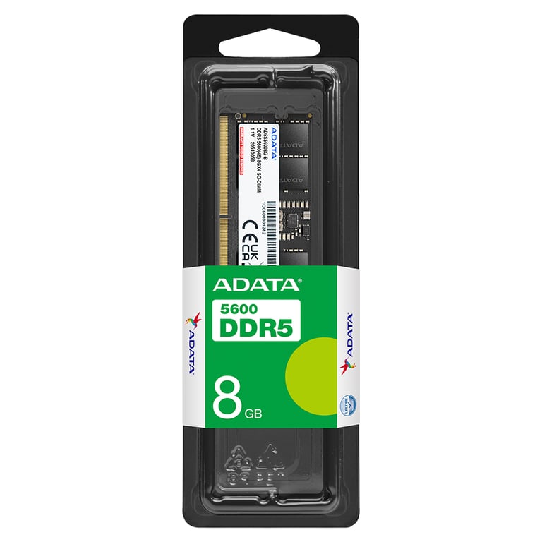 ADATA DDR5 5600 U DIMM module de mémoire 8 Go 1 x 8 Go 5600 MHz Neuf - vue 2