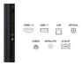 TV QD-Mini LED Tcl 75C69K 191 cm 4K UHD 2025 Aluminium brossé