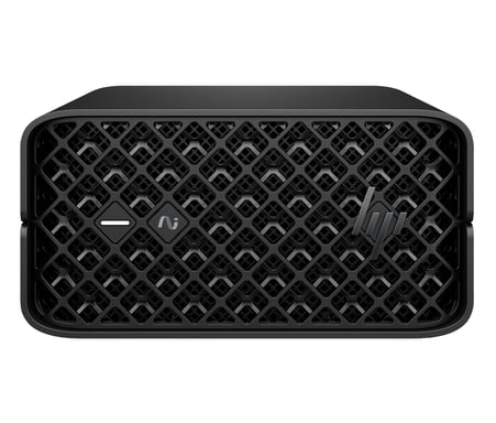 HP Z2 Mini G1a Workstation Desktop PC Wolf Pro Security Edition Copilot+ PC AMD Ryzen AI Max PRO 390 32 GB LPDDR5x-SDRAM Windows 11 Pro Mini PC Workstation Nero