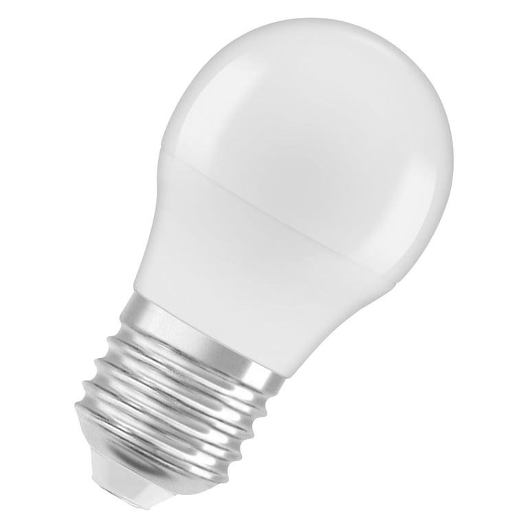 OSRAM LED sphérique dépolie+radiateur E27 chaud - vue 2