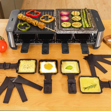 CECOTEC 03225 - Raclette Cheese&Grill 16000 Inox Mixgrill