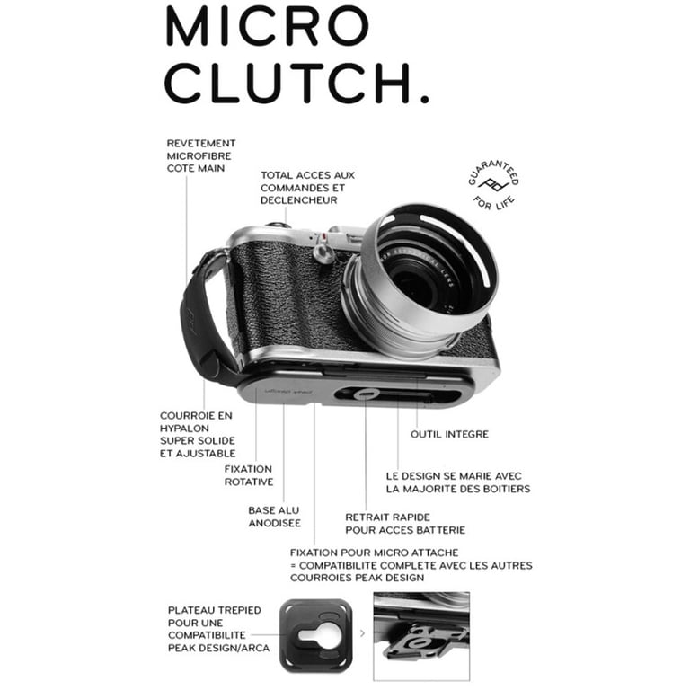 PEAK DESIGN MICRO CLUTCH I PLATE - vue 5