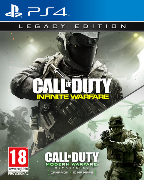 Activision Call of Duty: Infinite Warfare & Legacy Edition PS4 Standard+Module complémentaire Italien PlayStation 4 Neuf