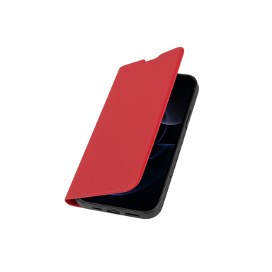 Jaym - Funda Folio Rojo Soporte Compatible Samsung Galaxy A26