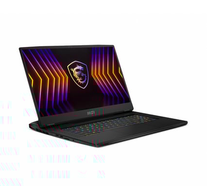 MSI Gaming GT77 12UGS-043FR Titan i7-12800HX Ordinateur portable 43,9 cm (17.3'') 4K Ultra HD Intel® Core™ i7 32 Go DDR5-SDRAM 4 To SSD NVIDIA GeForce RTX 3070 Ti Wi-Fi 6E (802.11ax) Windows 11 Pro Noir