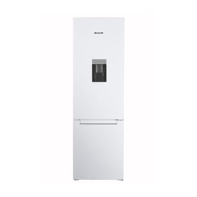 Réfrigérateur combiné BRANDT BC8027EWD - 2 portes - 260L - L55 cm - Blanc